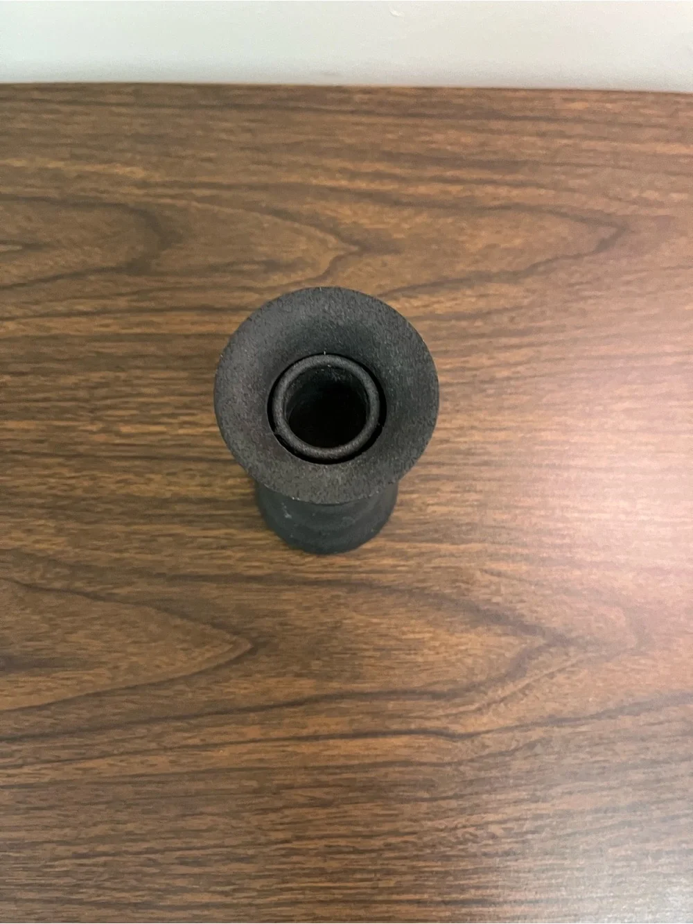 Black Metal Tapper Candle Holder Farmhouse Black